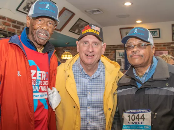 Three veterans at a ZERO event