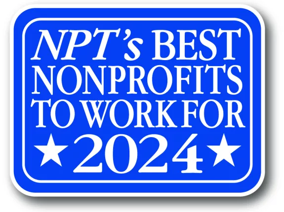 Logo for NPT's Best Nonprofits to Work For 2024