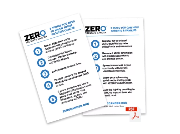 PDF Preview: 5 Things to Know about Prostate Cancer