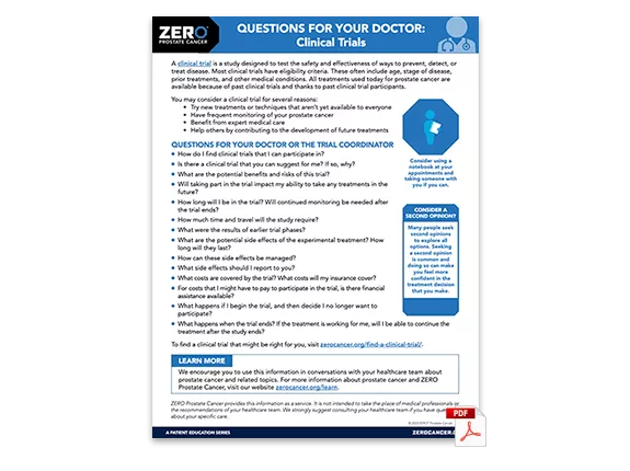 PDF Preview: Questions for your Doctor - Clinical Trials