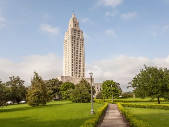LA State Capital Building