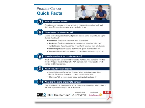Facts and Stats about Prostate Cancer Download Thumbnail