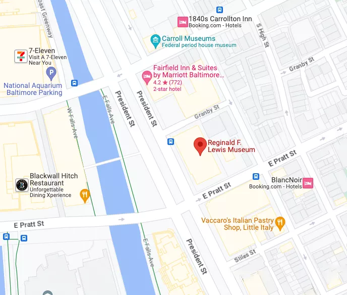 Reginald F. Lewis Museum location