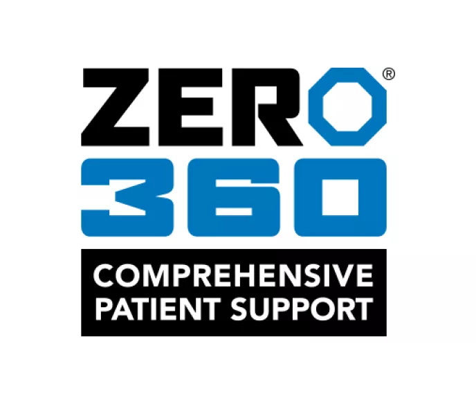 ZERO 360 Comprehensive Patient Support logo