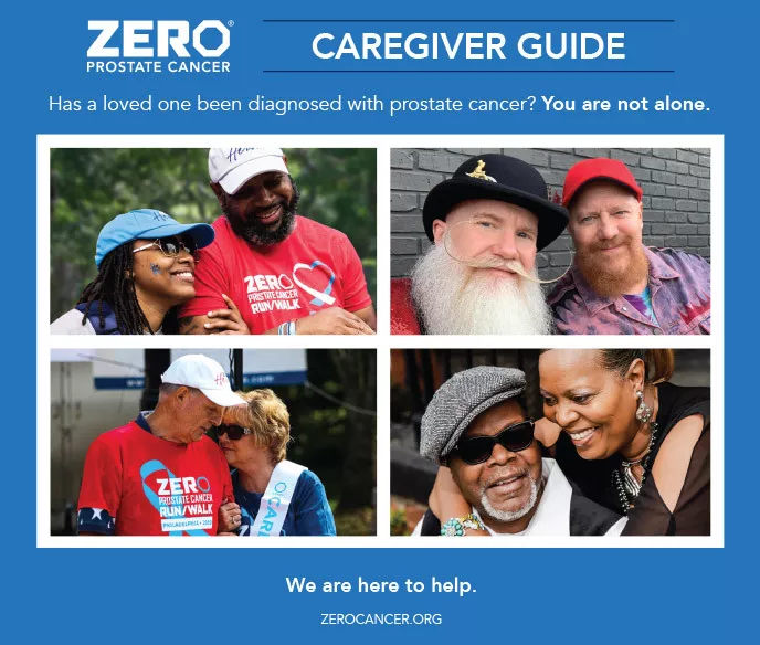 Cover image of ZERO's Caregiver Guide booklet