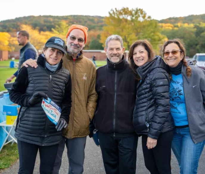 Picture of Ripple Runners outside wearing winter jackets