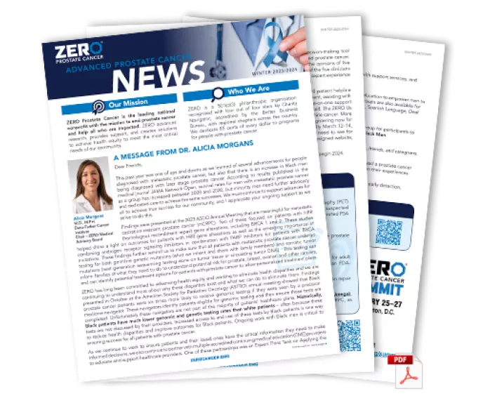 PDF Preview: 2023/2024 Advanced Prostate Cancer Newsletter