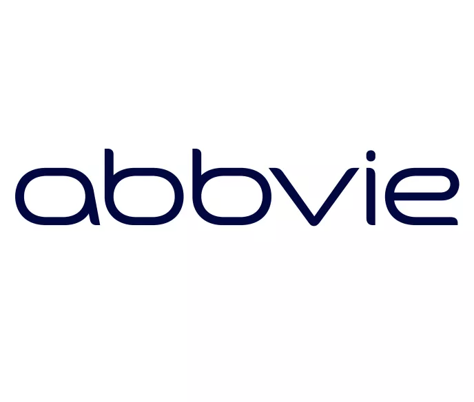 AbbVie Logo Dark Blue on white