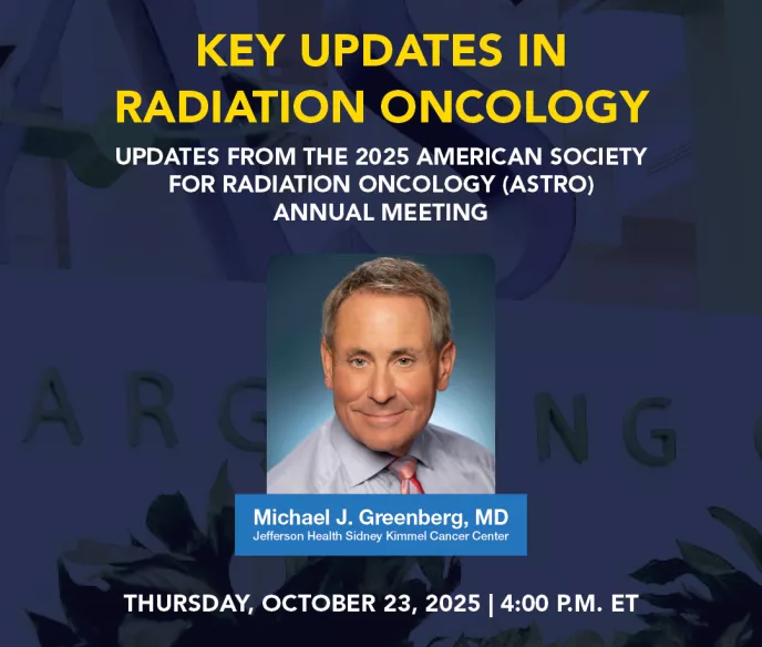 Key Updates in Radiation Oncology Flyer
