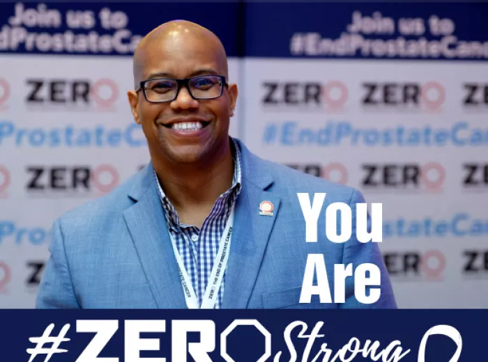 A cover of a document with an image of a bold African American man in a light blue suit