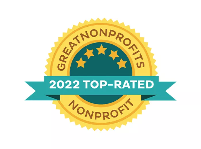 Great Nonprofits 2022 Top Rated logo