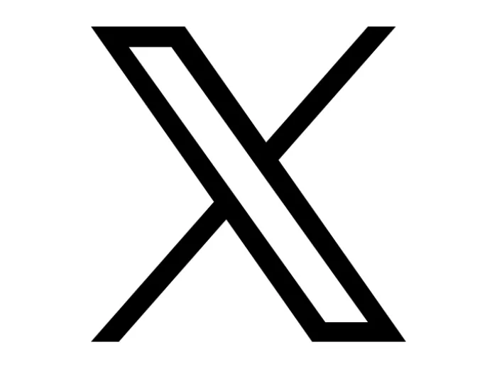 X (formerly Twitter) logo