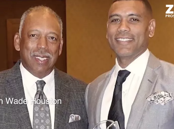 Allan Houston and Dad still 