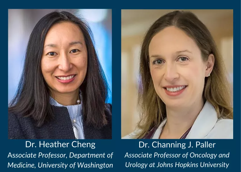 Dr. Heather Cheng and Dr. Channing J. Paller