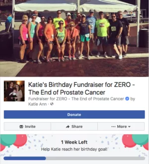 Examples of Facebook Birthday Fundraisers