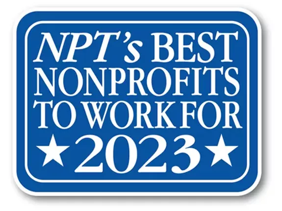 Logo og NPT's Best Nonprofits to Work for 2023