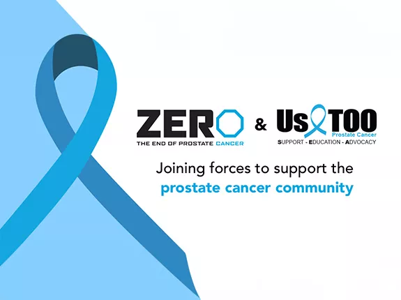ZERO joins Us TOO To Support Prostate Cancer
