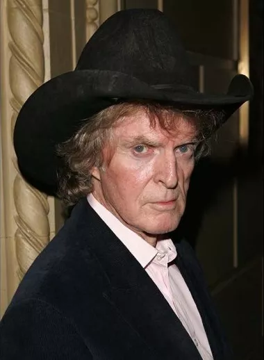 Don Imus in a black cowboy hat 