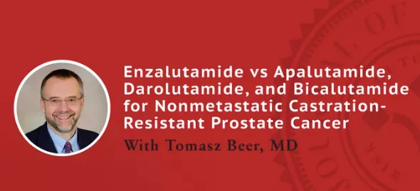 Enzalutamide vs Apalutamide infographic