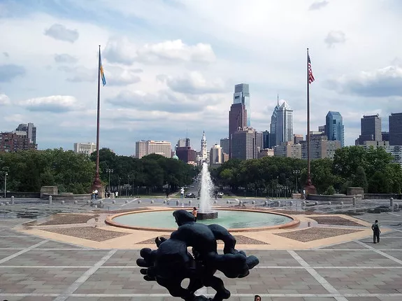 Philadelphia town center 