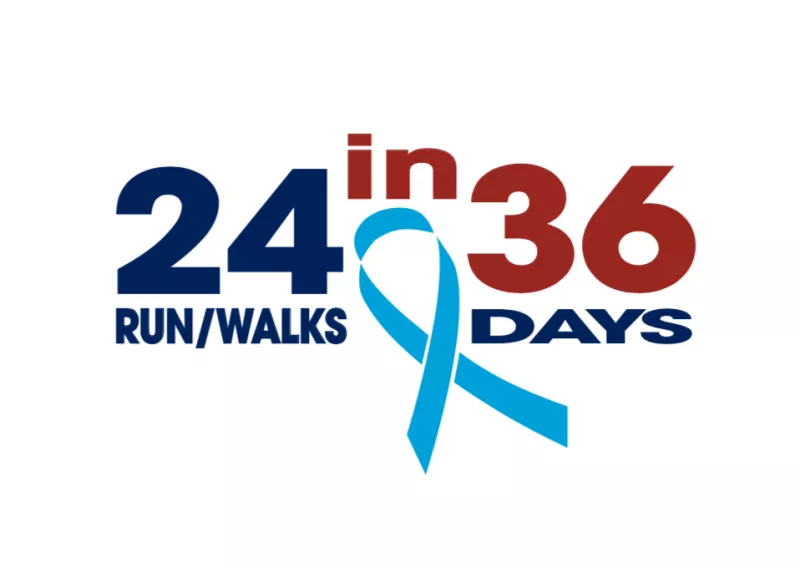 24 RunWalks in 36 Days