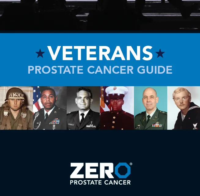 Cover image of ZERO Veteran's Prostate Cancer Guide