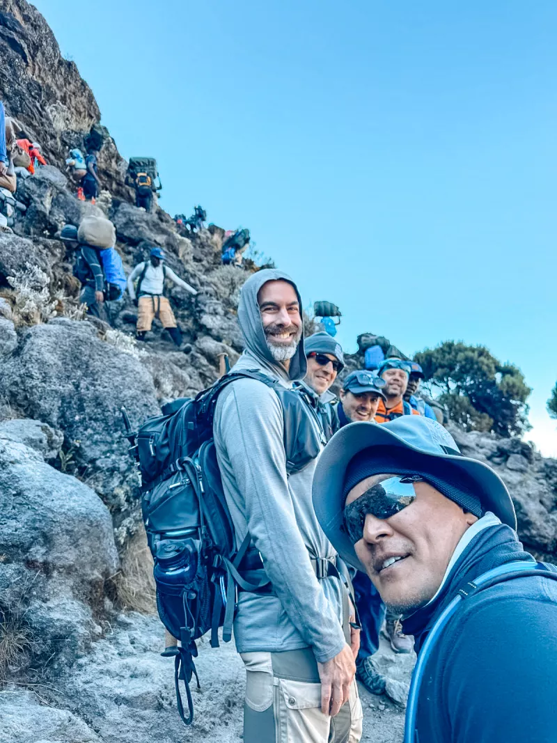 Picture of Peaks participants at Kilimanjaro