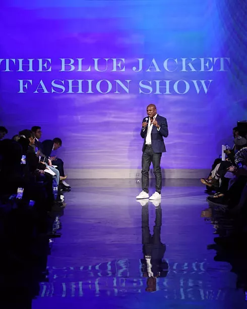 Blue Jacket Fashion Show