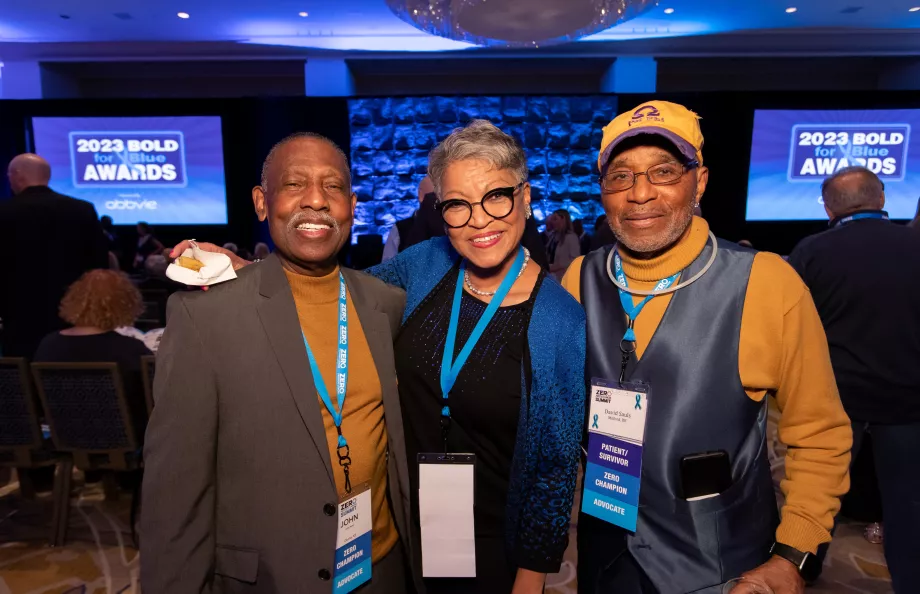 Three African American people at ZERO Summit