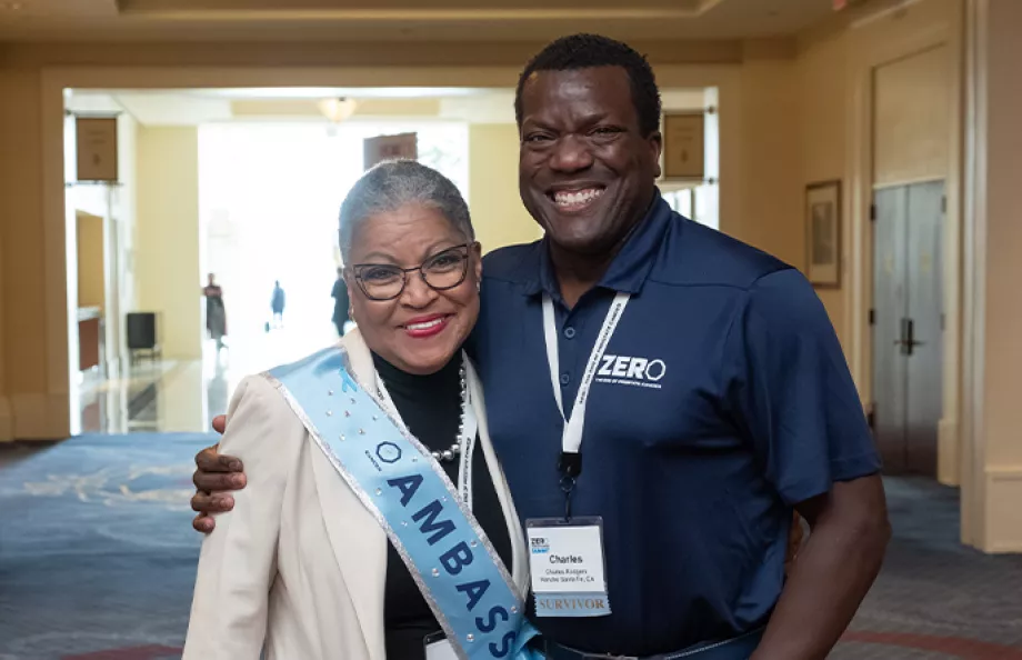 ZERO advocates, Vivian Avery and Chas Rogers