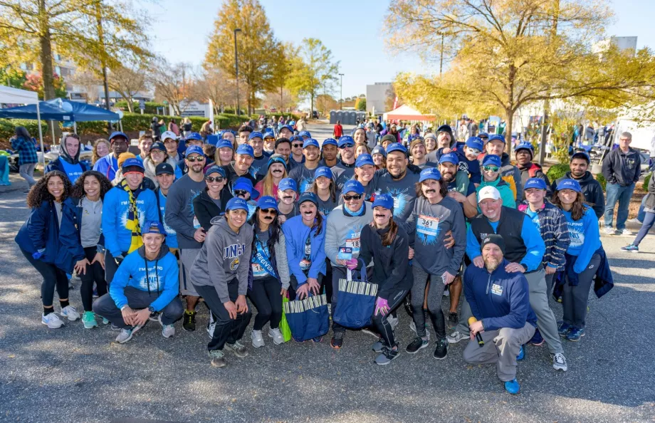 Alliance Urology team Greensboro, NC RunWalk on November 17th