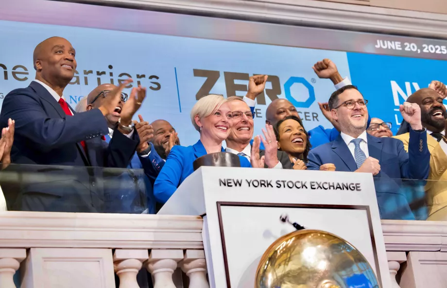 ZERO leaders ringing the bell at New York Stock Exchange
