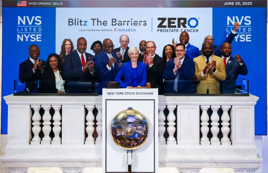 NYSE Bell Ringing podium ceremony