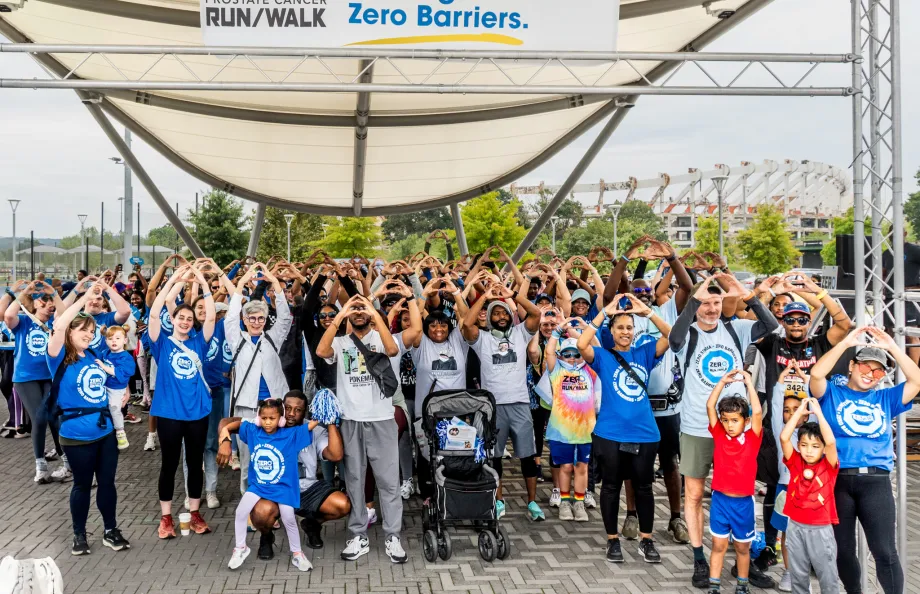ZERO supporteres in a crowd at a run/walk event